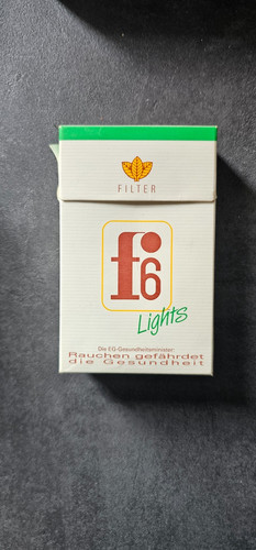 Paquet cigarette vide f6 - cigarette,