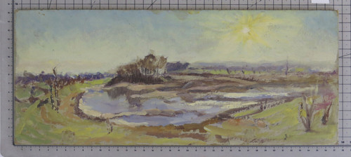 Petit tableau paysage format - paysage,