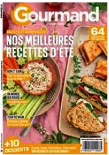 Livre cuisine gourmand - livre,