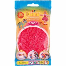 Hama Perles à repasser Midi - Neion Fuchsia 1000 perles