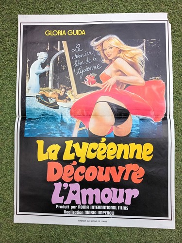Affiche cinéma lyceenne - affiche, la