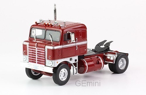 Kenworth bullnose rouge argent - bullnose, rouge/argent