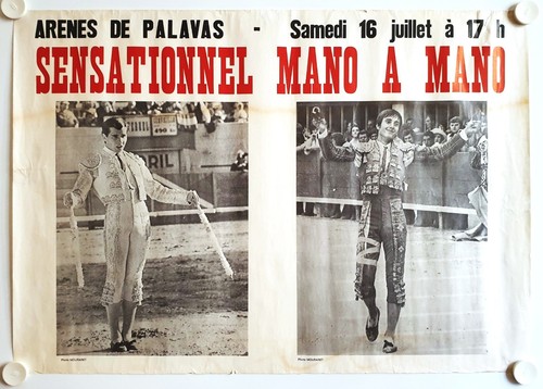 Affiche corrida arènes - corrida,