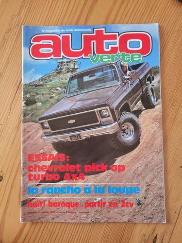 Magazine revue auto verte - magazine,