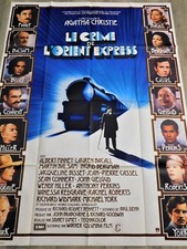 Le Crime de l'Orient-Express Affiche ORIGINALE Poster 120x160cm 47"63 1974 Lumet