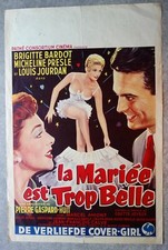 BRIGITTE BARDOT Mariée est