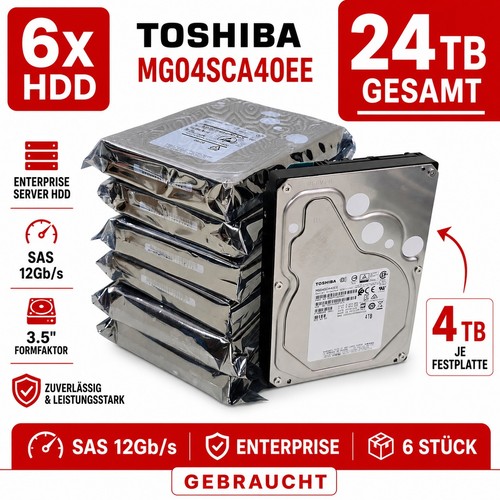 24tb toshiba 4tb - 4tb, 7.2k