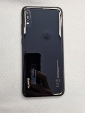 vitre arriere cache batterie noir origine huawei y6 2019