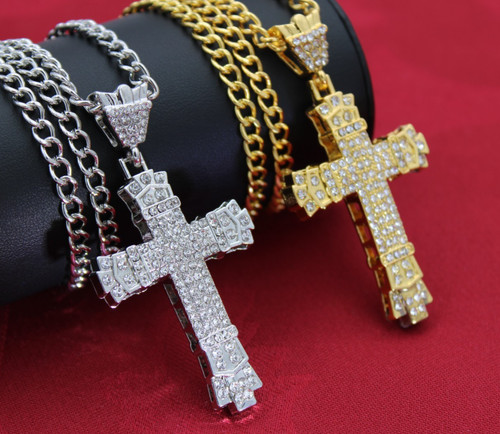 Collier homme croix - collier,