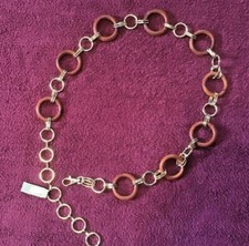 Women’s chain link waist