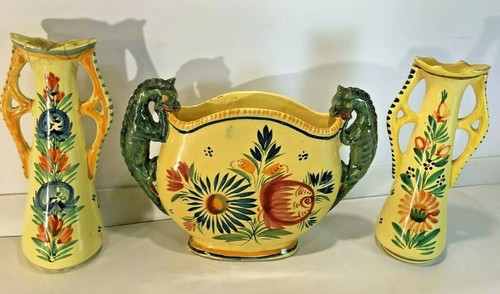 Superbe garniture céramique