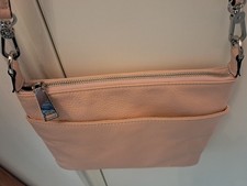 SAC A MAIN COULEUR BOIS DE ROSE / DIMENSIONS 25/22 TRES BON ETAT