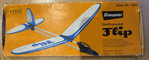 Graupner gleitflugmodell flip - graupner,