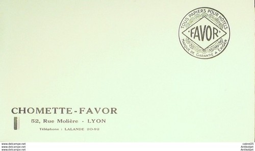 Buvard favor chomette - buvard,