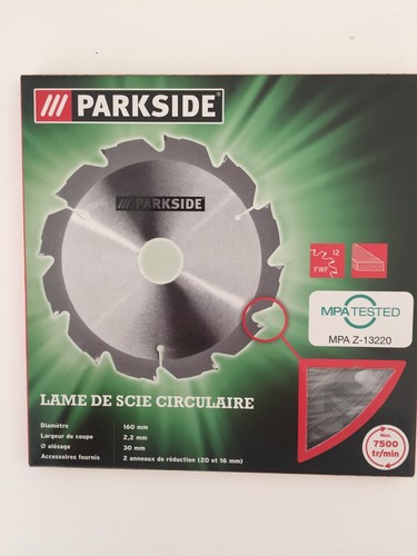 Lame scie circulaire - , parkside