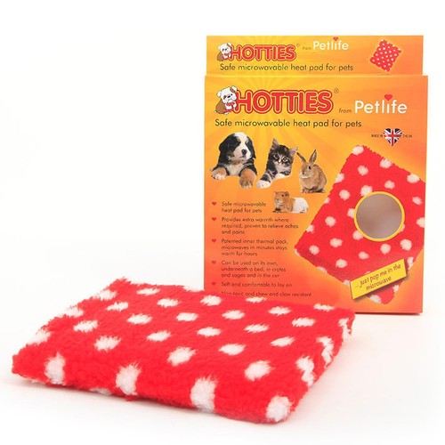 Coussin chauffant rouge - , au