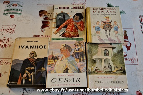 Lot anciens livres - d'anciens,