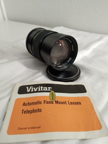 Vivitar 135mm 8 telephoto - f/2.8,