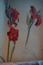 GRANDE GOUACHE ORIGINALE XX°