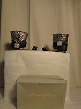 sandales /nus pied MELLOW YELLOW cuir bleu marine toile enduite argent 39