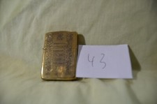 Briquet Johnny Hallyday  Zippo laiton