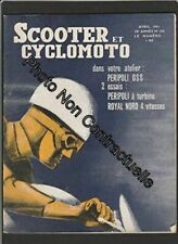 SCOOTER ET CYCLOMOTO [No 106] avril 1961 - PERIPOLI GSS / PERIPOLI A TURBINE