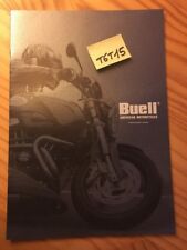 Buell gamme 2000 M2 Cyclone , X1 Lighting prospectus moto brochure dépliant 