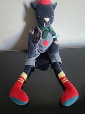 F1 DOUDOU PELUCHE MOULIN ROTY CHAT EDDIE   LES BROC & ROLL’S  Lire Description