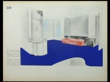 JACQUES ADNET, STUDIO BAR À PARIS - 1930 - POCHOIR, ART DECO français