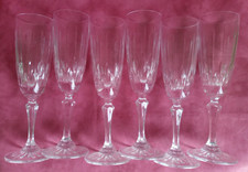 Beau lot de 6 flûtes