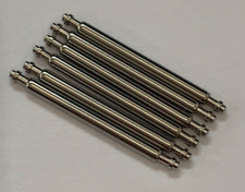 6 BARRETTES POMPES ANSES POUR BRACELET 17mm Ø 1.5mm FABRICATION FRANCAISE