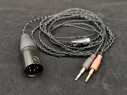 4pin xlr 5mm pure silver - pure,
