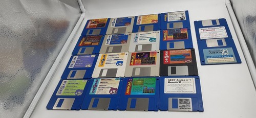 Lot disquettes démo de - disquettes,