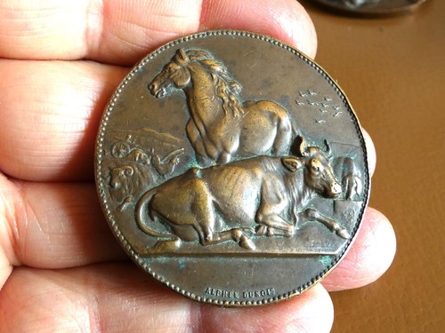 Médaille bronze alphée - bronze,