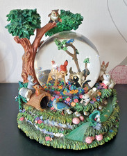 RARE FIGURINE GLOBE EXCLUSIVE EURO DISNEY - NEIGE ANIME - BAMBI - 20*20CM