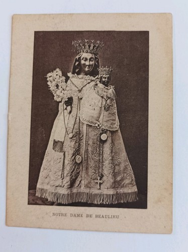 Ancienne image pieuse - , notre