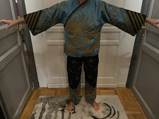 Costume De Mandarin Chinois Très Ancien Rare