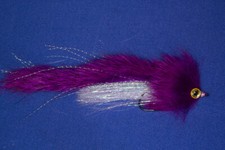 Mouche / Streamer pourpre pour les Prédateurs  (Brochet-Zonker)