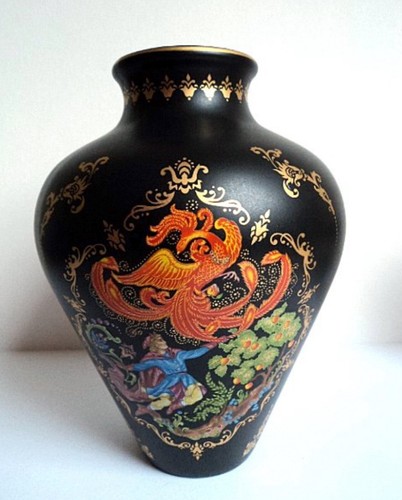 Faberge franklin mint vase - franklin,