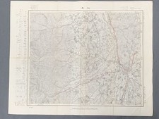 Carte imprimée 1945 Matsumoto