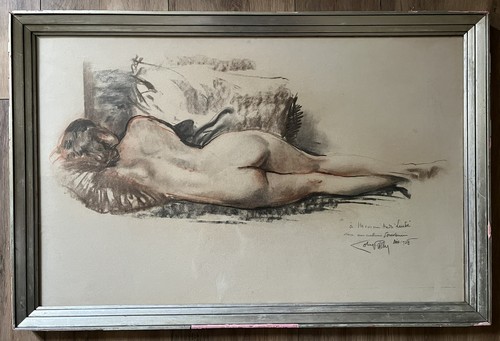 Dessin aux trois crayons - aux,