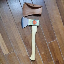 Hache de bûcheron  Ochsenkopf Gold n°65/653 protection cuir neuf jamais utilisé