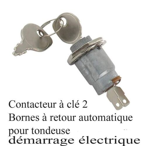 Contacteur clef retour - clef,