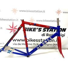 Cadre Vélo de Course Planet Rosa Rouge Bleu Wagon Carbo System Carbon7003 NOS V