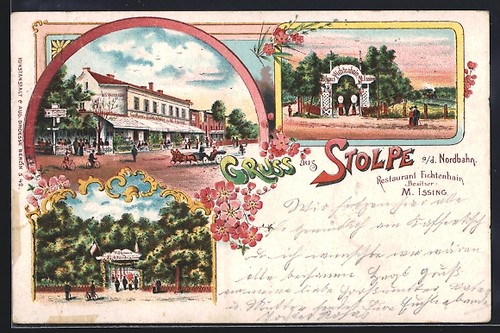 Lithographie stolpe - lithographie,