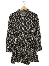 STRADIVARIUS Robe chemise Dames Robe T EU 36 jaune primevère-noir style festif