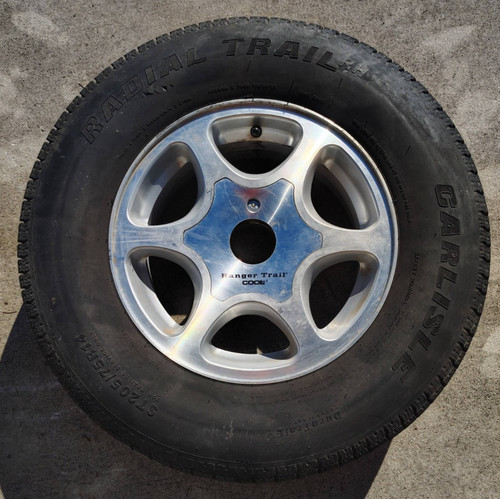 Ranger bass boat trailer 5lug - trailer,