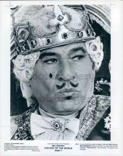1981 press photo funny mel - photo,