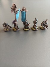 WARHAMMER Guerriers Elfes Noirs Peints