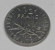 1/2 Franc Semeuse Nickel 1978 Monnaie Française En Achat Unitaire